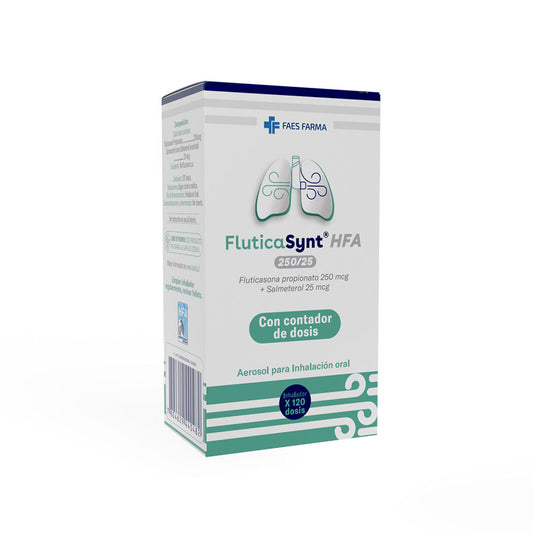 Fluticasona/Salmeterol Inh 250/25 mcg x 120 Dss