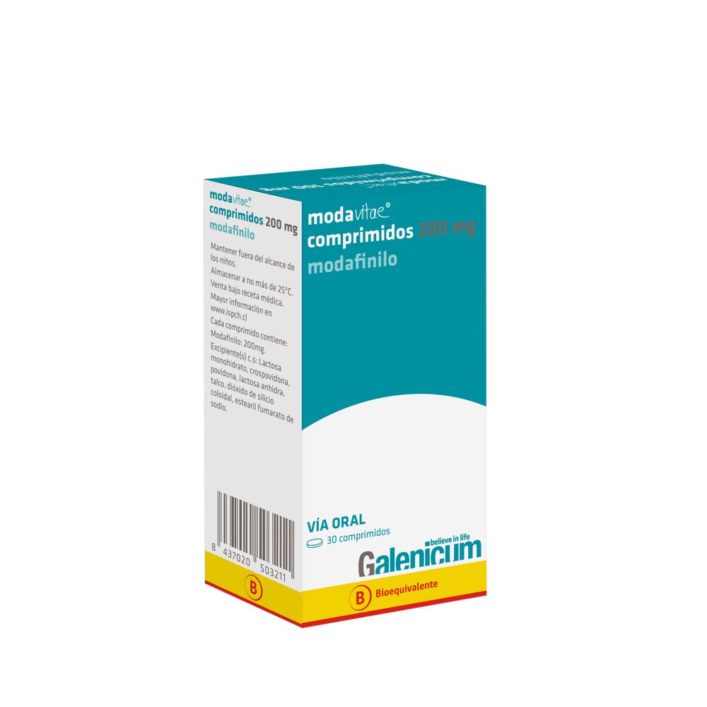 Modavitae Comprimidos 200 mg x 30 (Modafinilo)