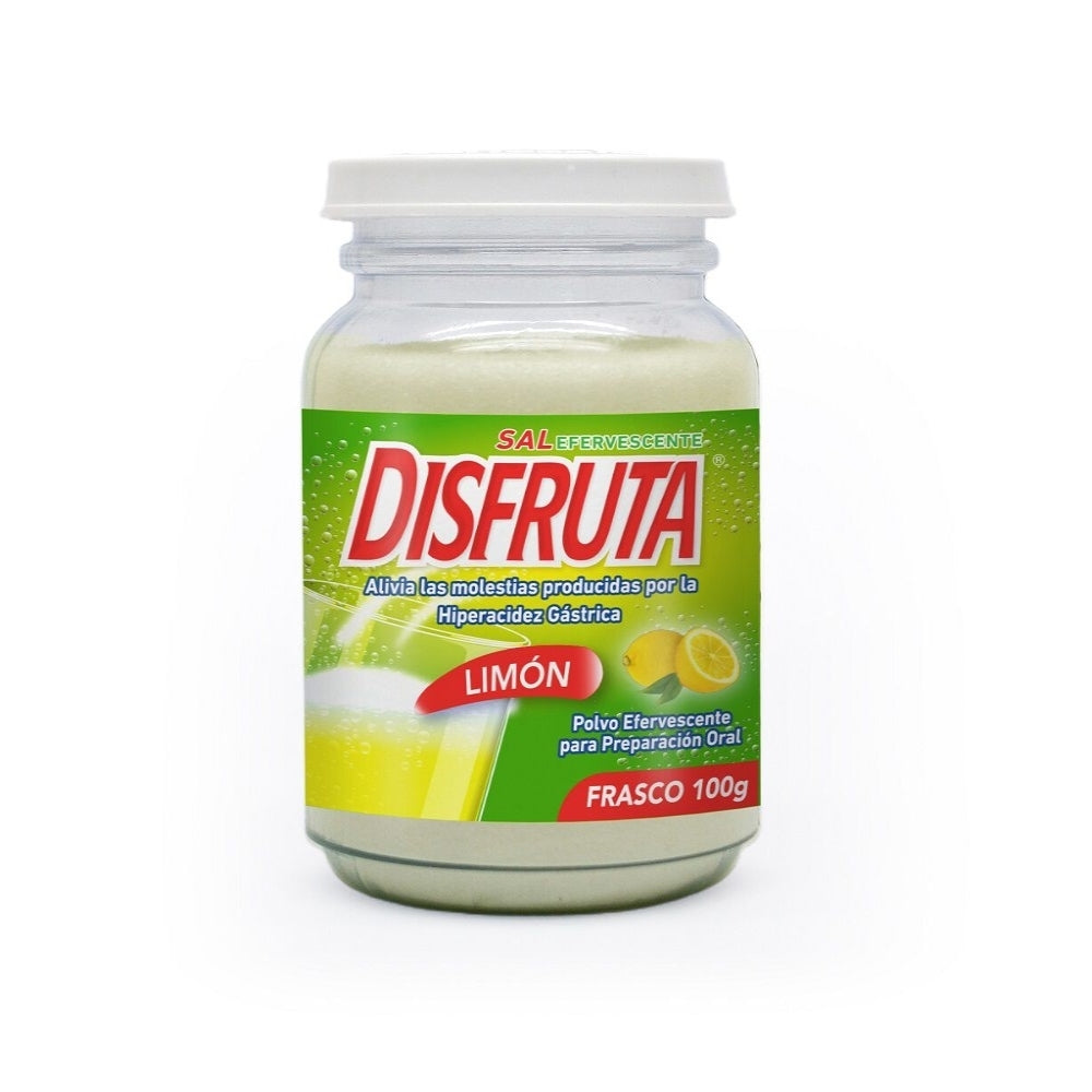 Disfruta Limon Frasco x 100 Gr (Acido Citrico/Bicarbonato)