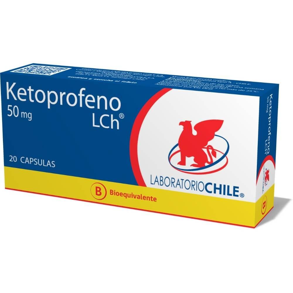 Ketoprofeno Cápsulas 50 mg x 20 Chile