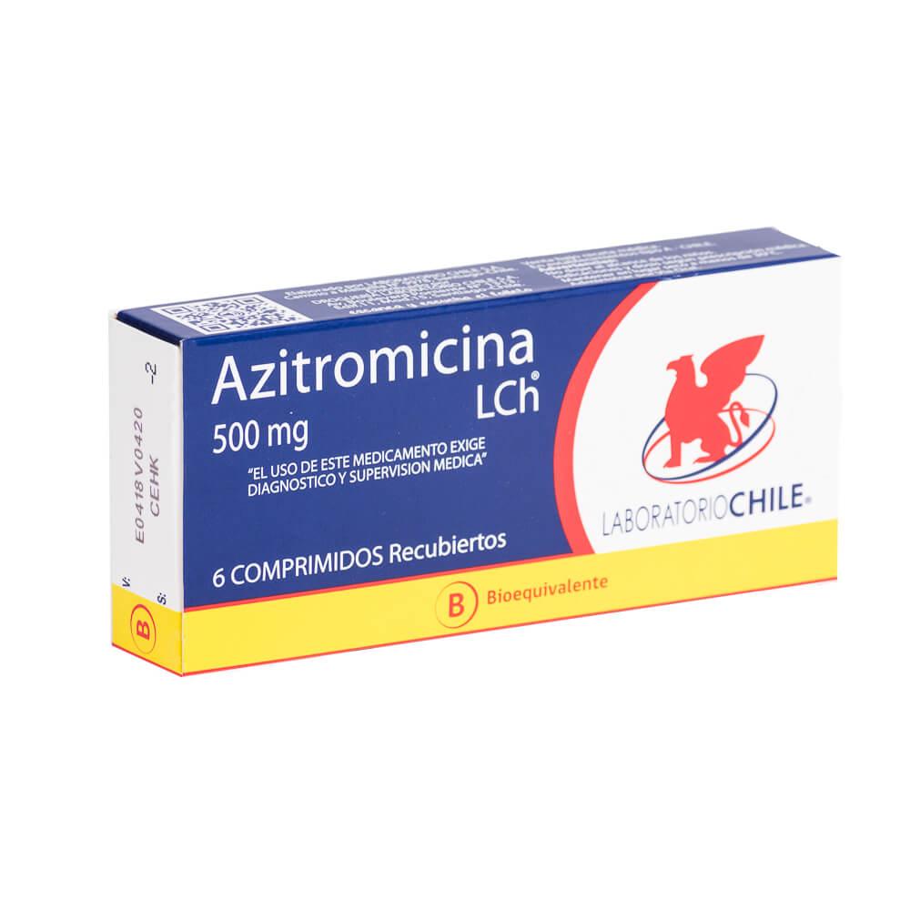 Azitromicina 500 mg x 6 comprimidos
