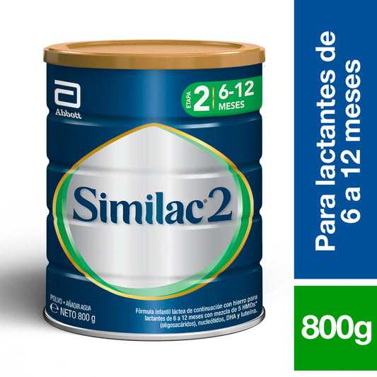 Similac 2 Polvo 5Hmo x 800 Gr (Leches Y Formulas)