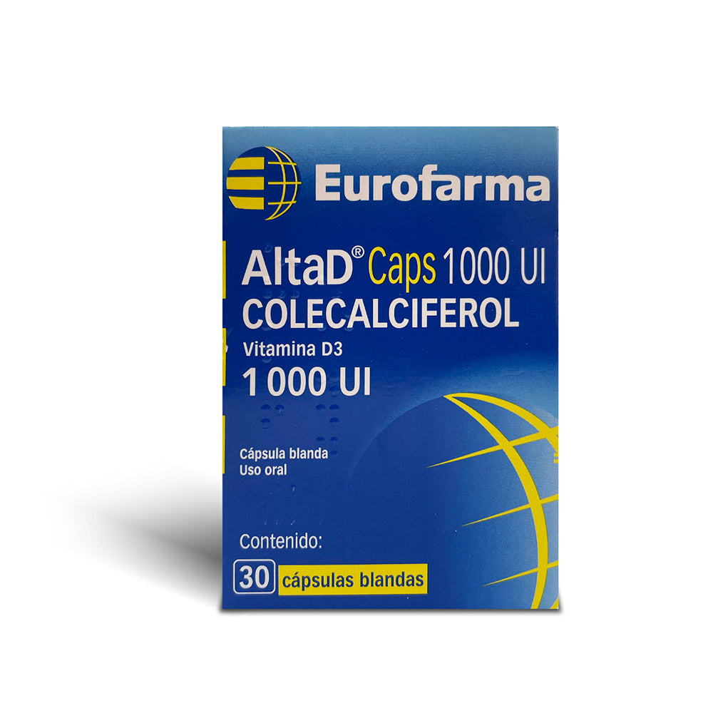 Altad Cápsulas 1000 Ui x 30 (Calciferol)