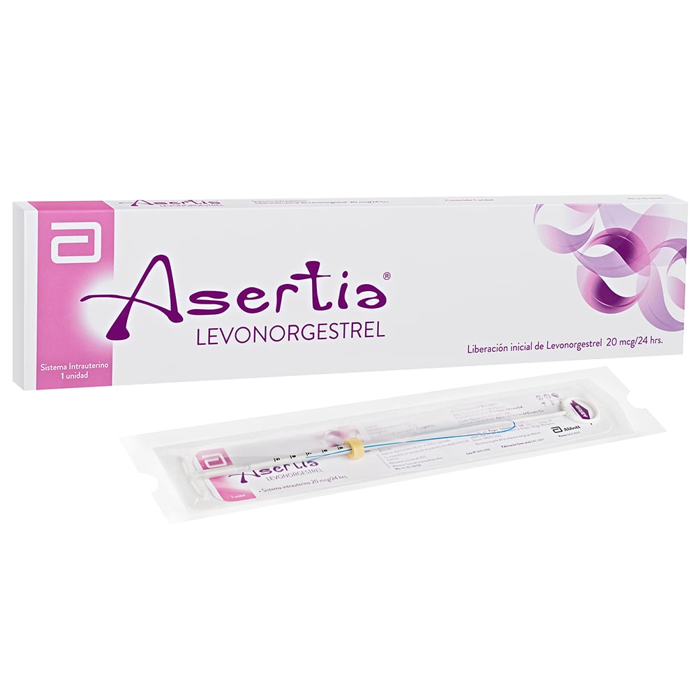 Asertia Sistema Intrau. 20 mcg/24 Hrs x 1
