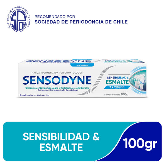 Sensodyne Crema Dental Sensibilidad & Esmalte Menta x 100 Gr