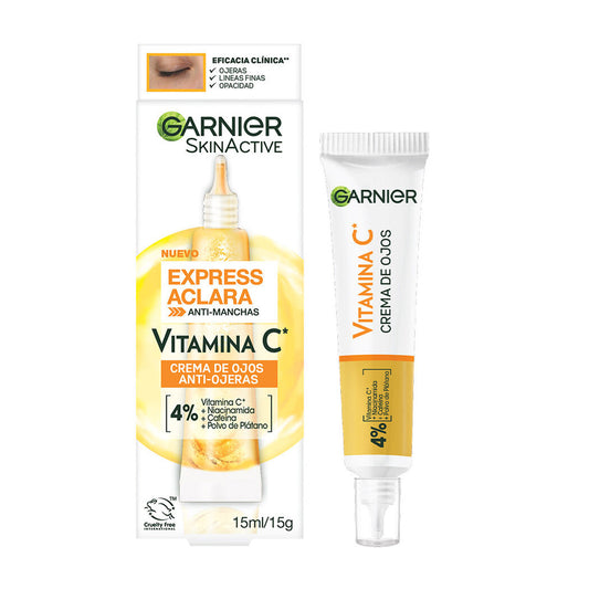 Garnier Express Aclara Crema De Ojos Vit C x 15 ml