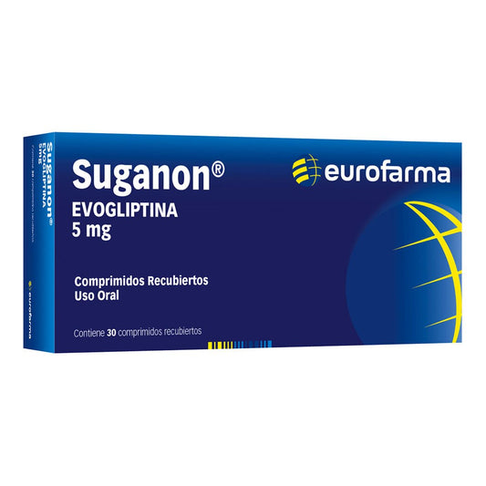 Suganon 5 mg Comprimidos x 30 (Evogliptina)