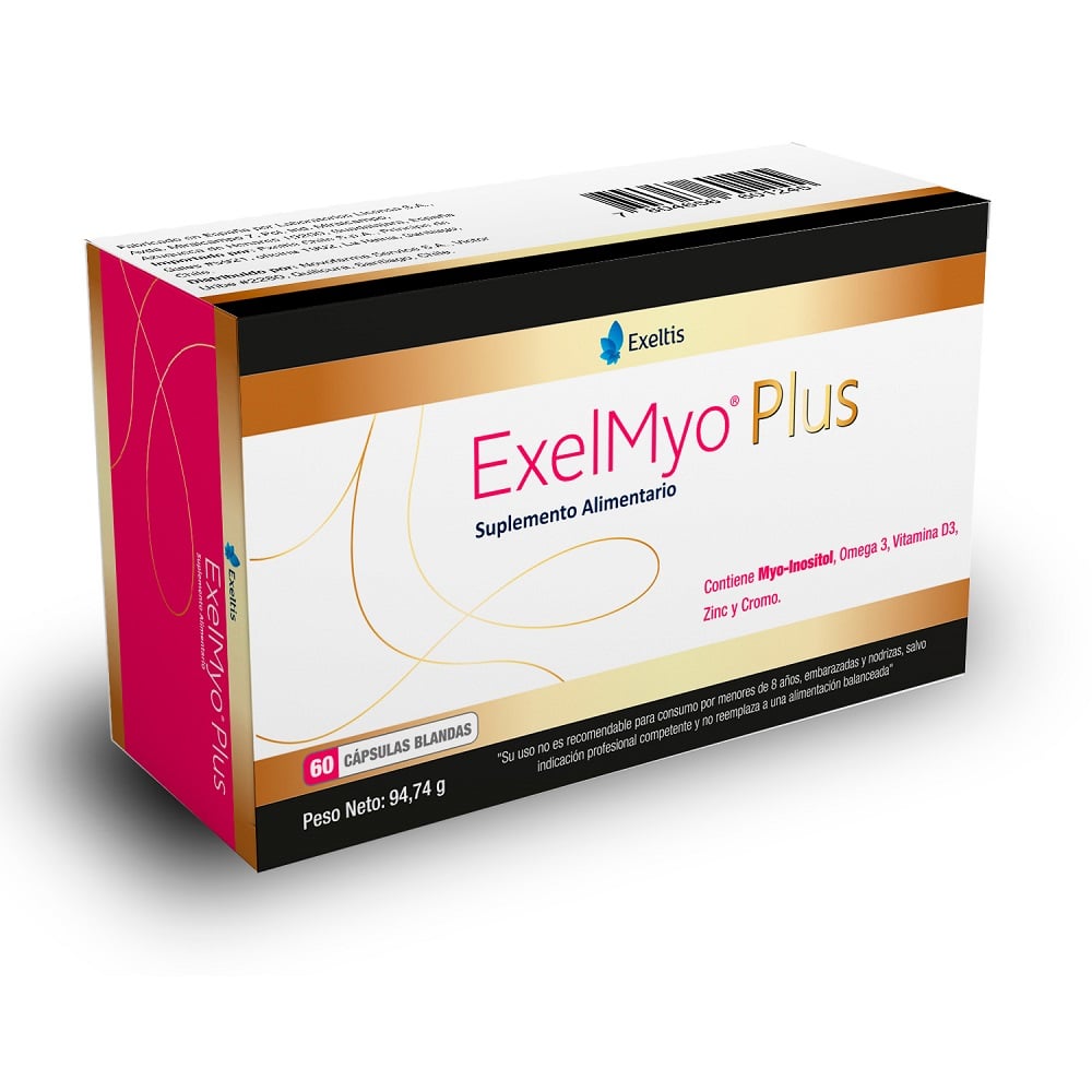 Exelmyo Plus Cápsulas x 60 (Vitamina/Minerales/Omega)