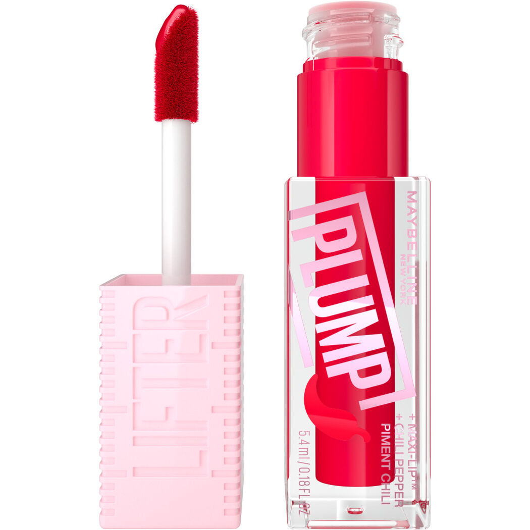Maybelline Labial Lip Lifter Gloss Plump Red Flag