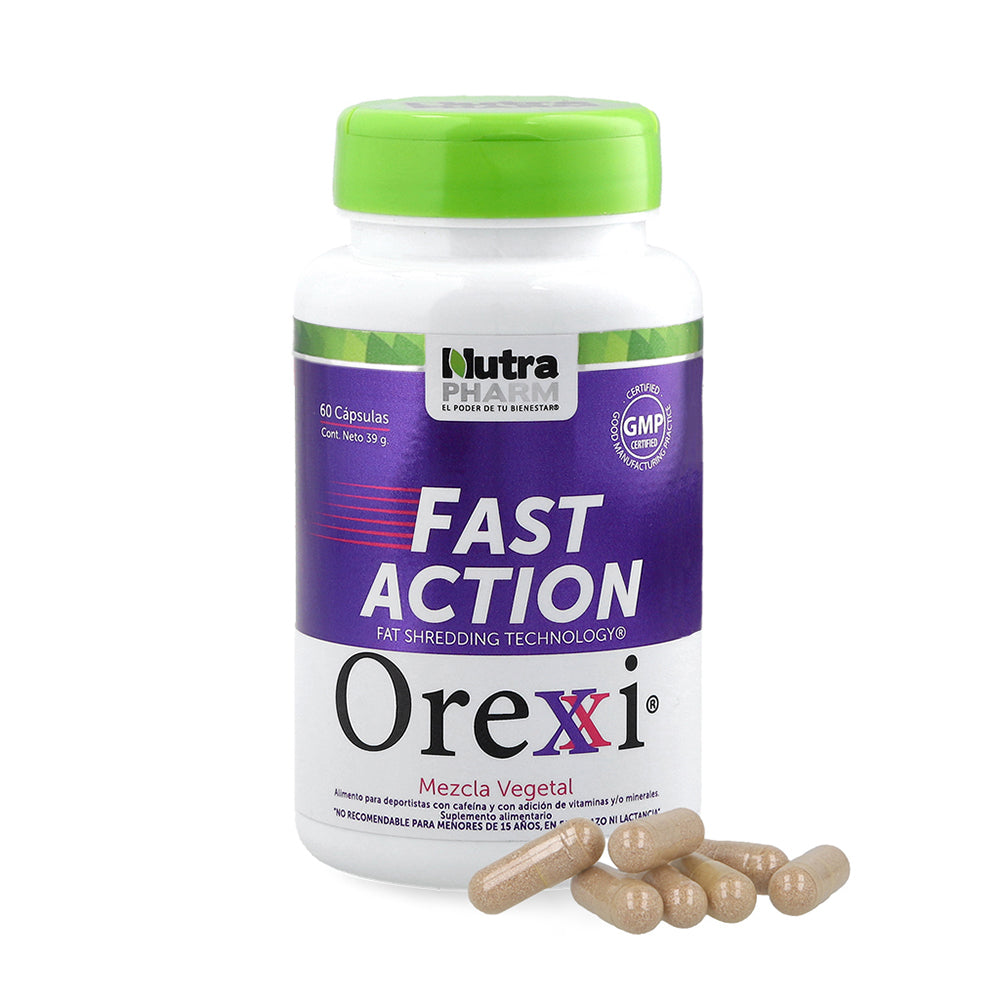 Orexxi Fast Action Cápsulas x 60 Unidades