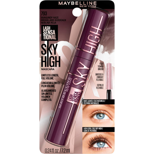 Maybelline Mascara Pestañas + Somras Burgundy