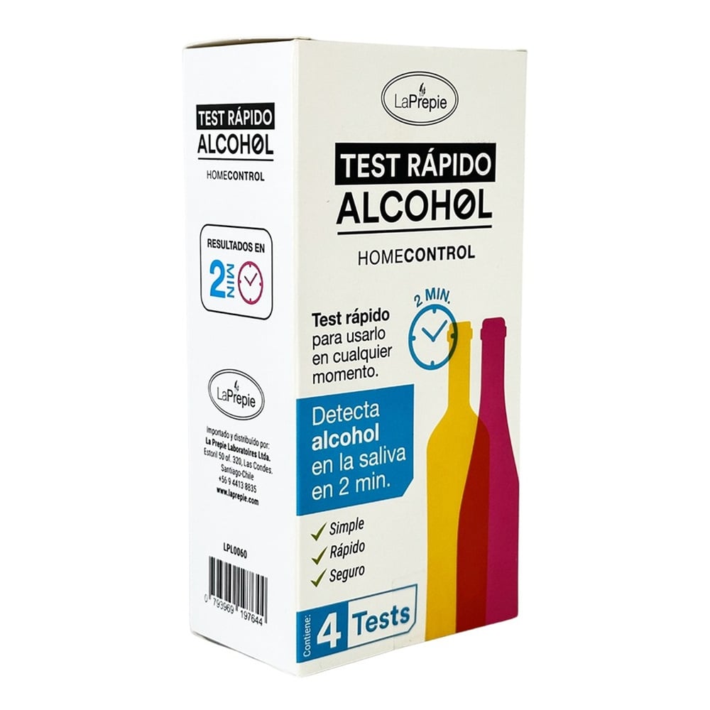 Test Rapido Alcohol En Saliva