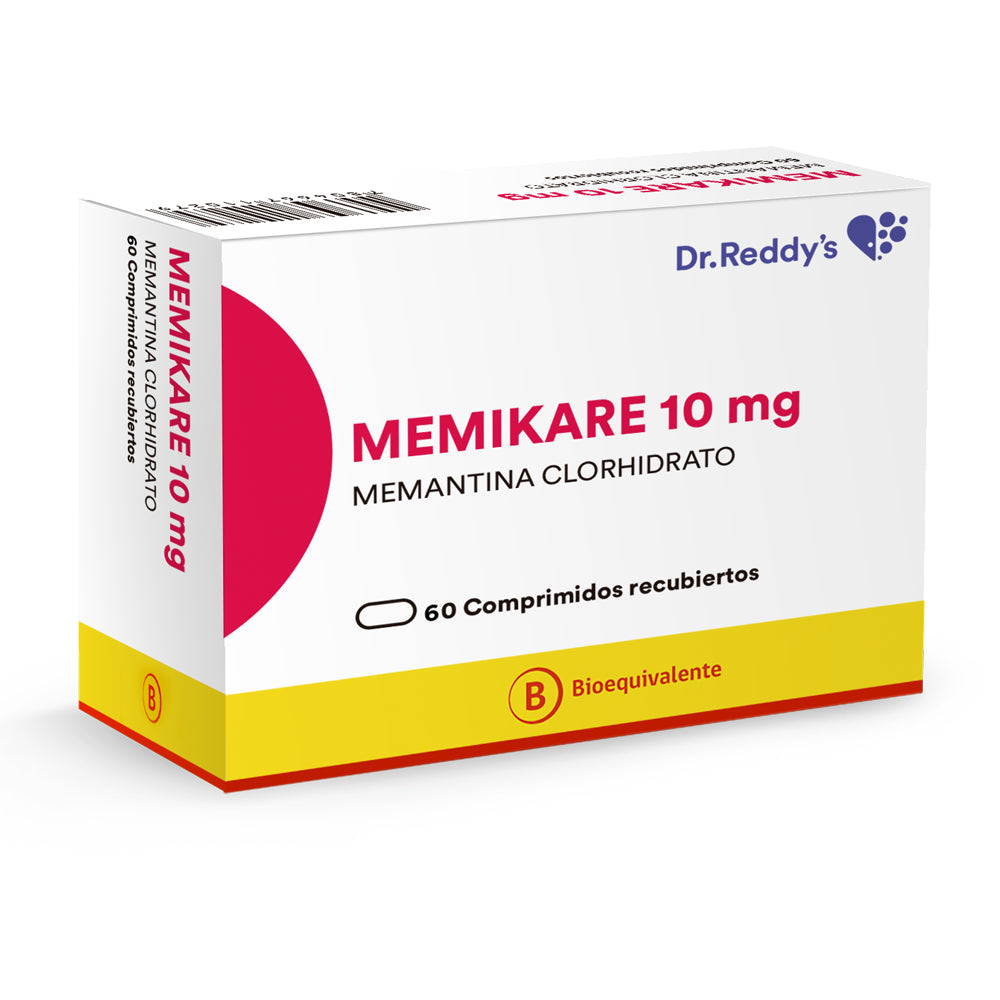 Memikare Comprimidos 10 mg x 60 (Memantina)