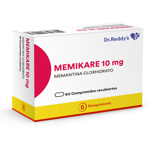 Memikare Comprimidos 10 mg x 60 (Memantina)