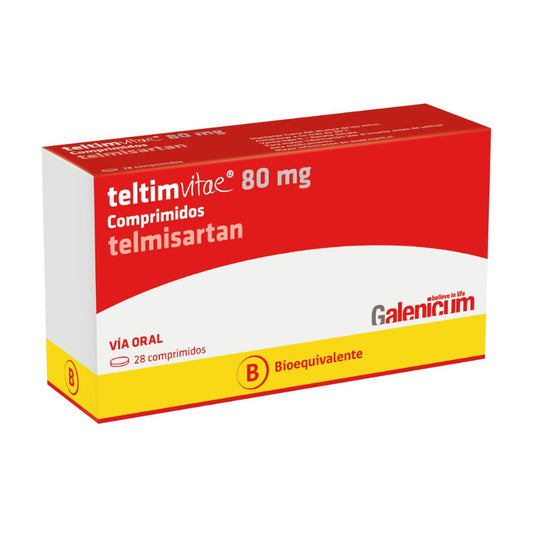 Teltimvitae 40 mg Comprimidos x 28 (Telmisartan)