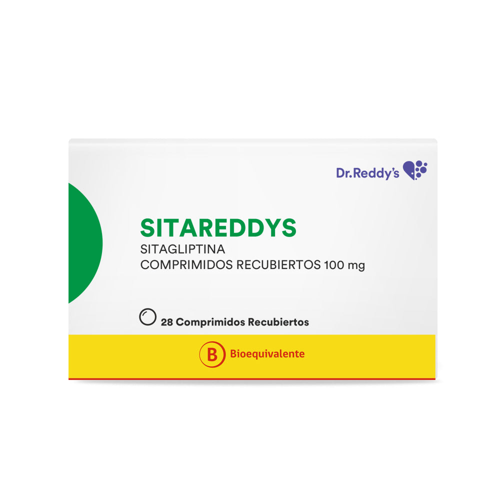 Sitareddys Comprimidos 100 mg x 28 (Sitagliptina)
