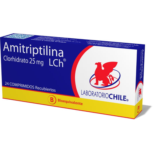 Amitriptilina Comprimidos 25 mg x 24 Chile