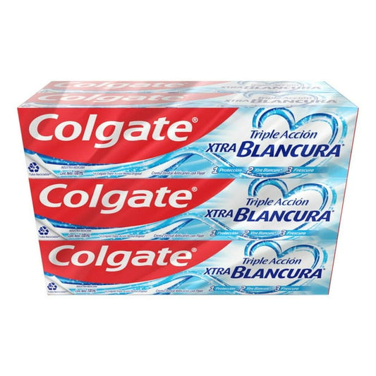 Colgate Crema Triple Accion Xtra Frescura x 100 ml x 2