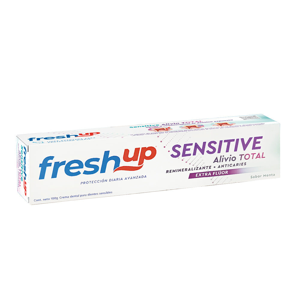 Freshup Crema Dental Sensitive Alivio Total x 100 Gr