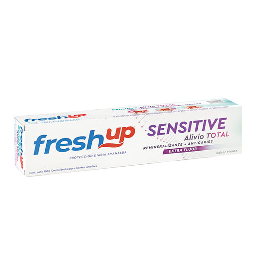 Freshup Crema Dental Sensitive Alivio Total x 100 Gr