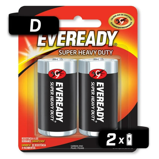 Eveready Pilas Carbon Negra (9V)