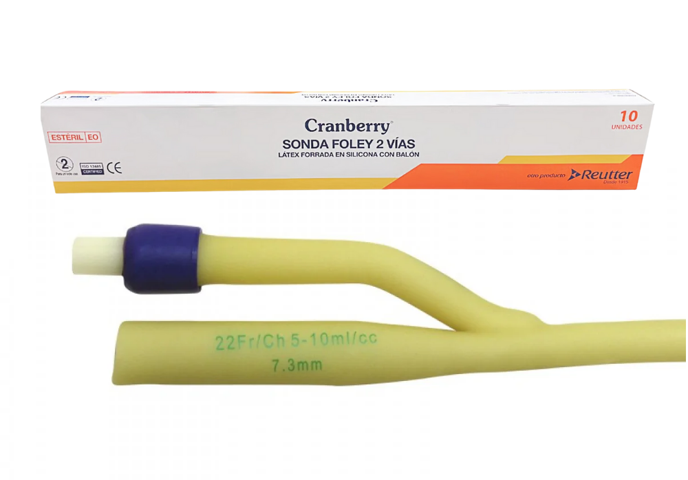 Sonda Foley Silicon 2V C/Balon 5-10 Cc 20 Fr