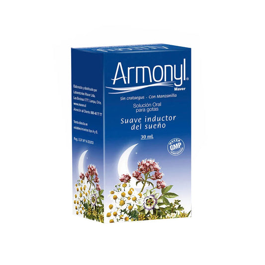 Armonyl Noche Gotas x 30 ml (Manz) (Pasiflora/Valeriana/Manzanilla)