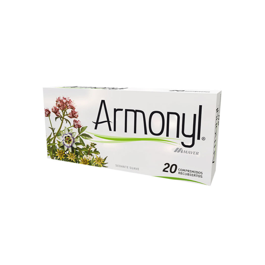 Armonyl Dia Comprimidos x 20 (Pasiflora/Valeriana/Crataegus)
