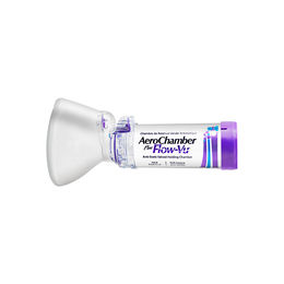 Aerochamber Plus Adulto Masc Pequeña Morado x 1 (Aerocamara)