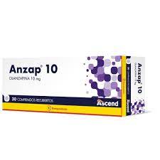 Anzap Comprimidos 10 mg x 30 (Olanzapina)