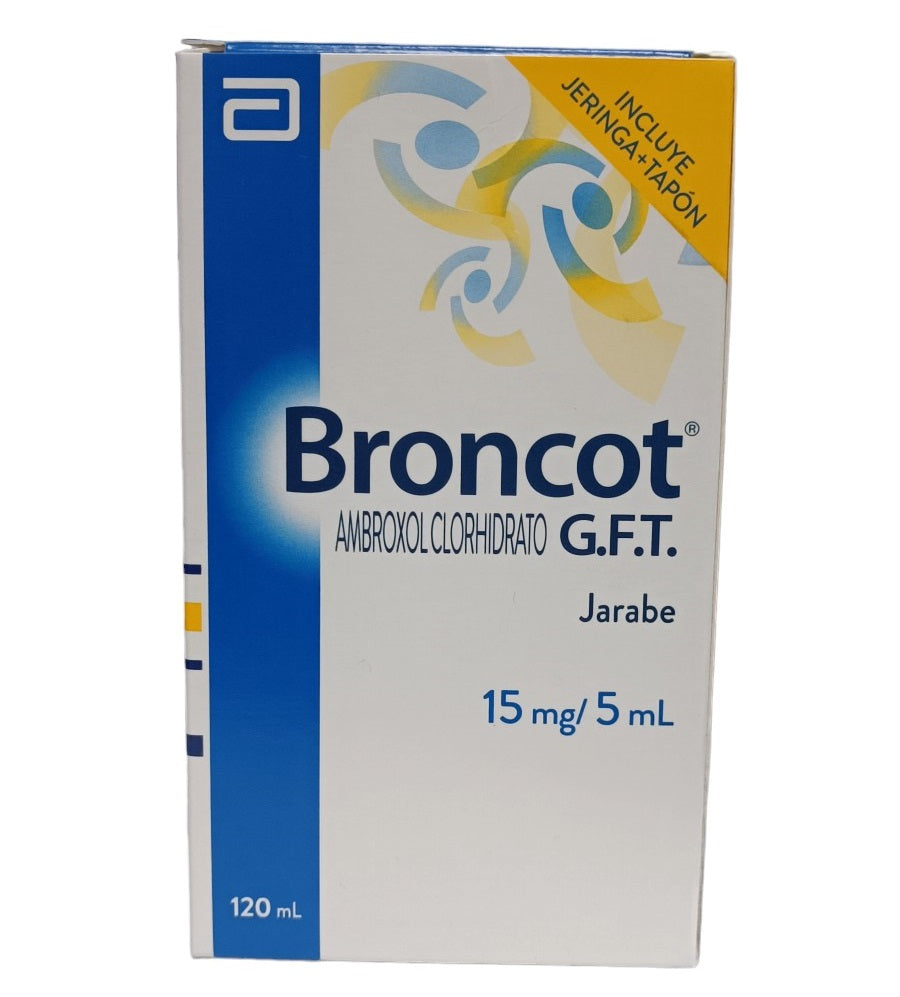 Broncot Gft Jarabe 15 mg x 120 ml (Ambroxol)
