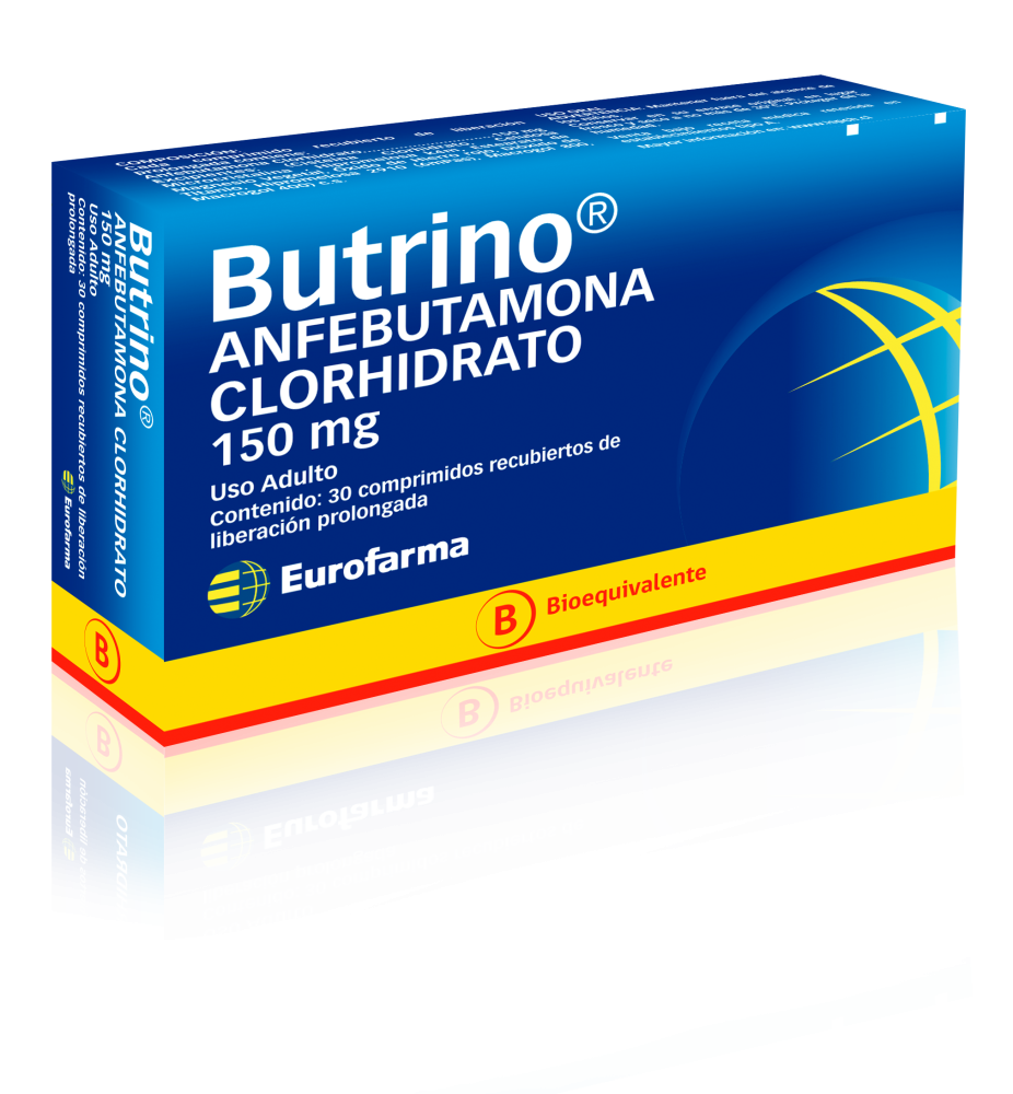 Butrino 150 mg Comprimidos x 30 (Anfebutamona)