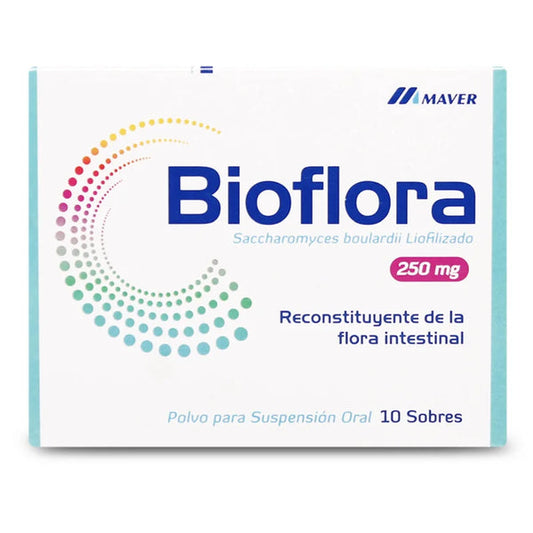 Bioflora Sobres 250 mg x 10 (Saccharomyces Boulardii)