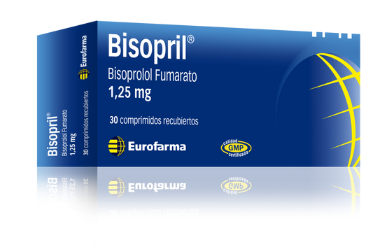 Bisopril Comprimidos 1,25 mg x 30 (Bisoprolol)