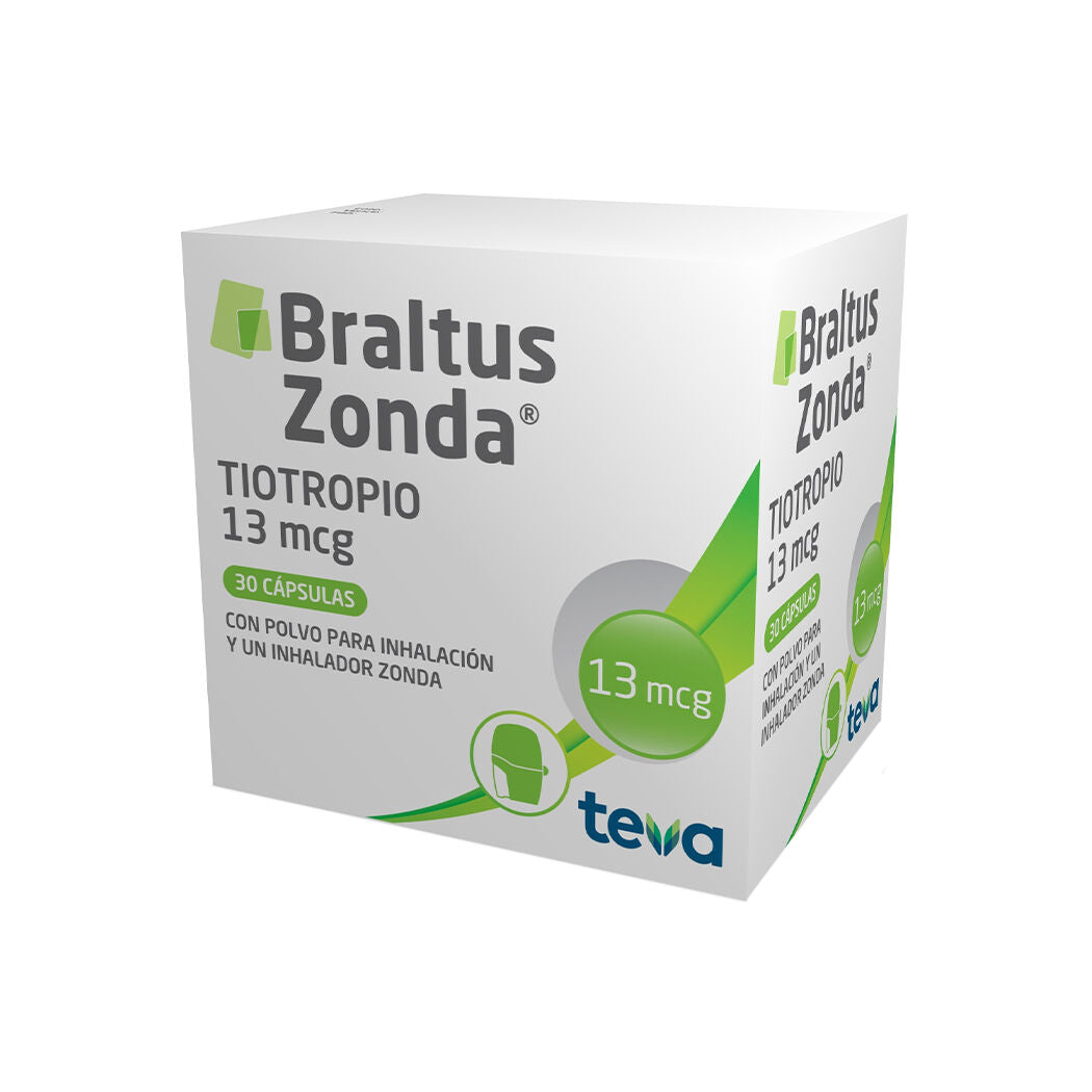 Braltus 13 mcg Cápsulas Inhalacion x 30 (Tiotropio)