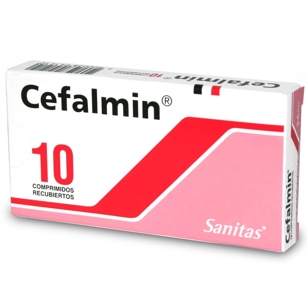 Cefalmin Comprimidos x 10 (Metamizol/Cafeina/Ergotamina/Clorfenamina)