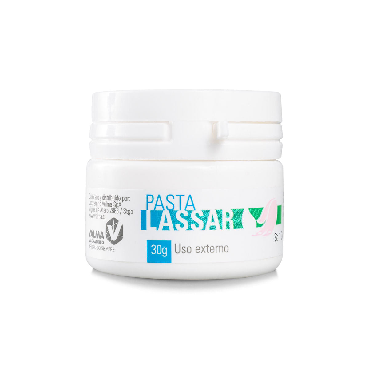 Pasta Lassar x 30 Gr Valma (Oxido De Zinc/Vaselina/Lanolina)