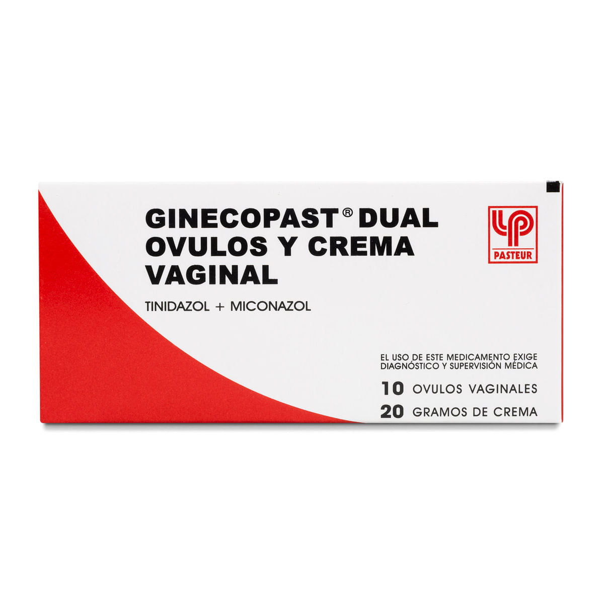 Ginecopast Dual Ovu+Cre x 10 (Tinidazol/Miconazol)