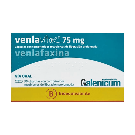 Venlafaxina Comprimidos 75 mg x 30 Unidades Ascend