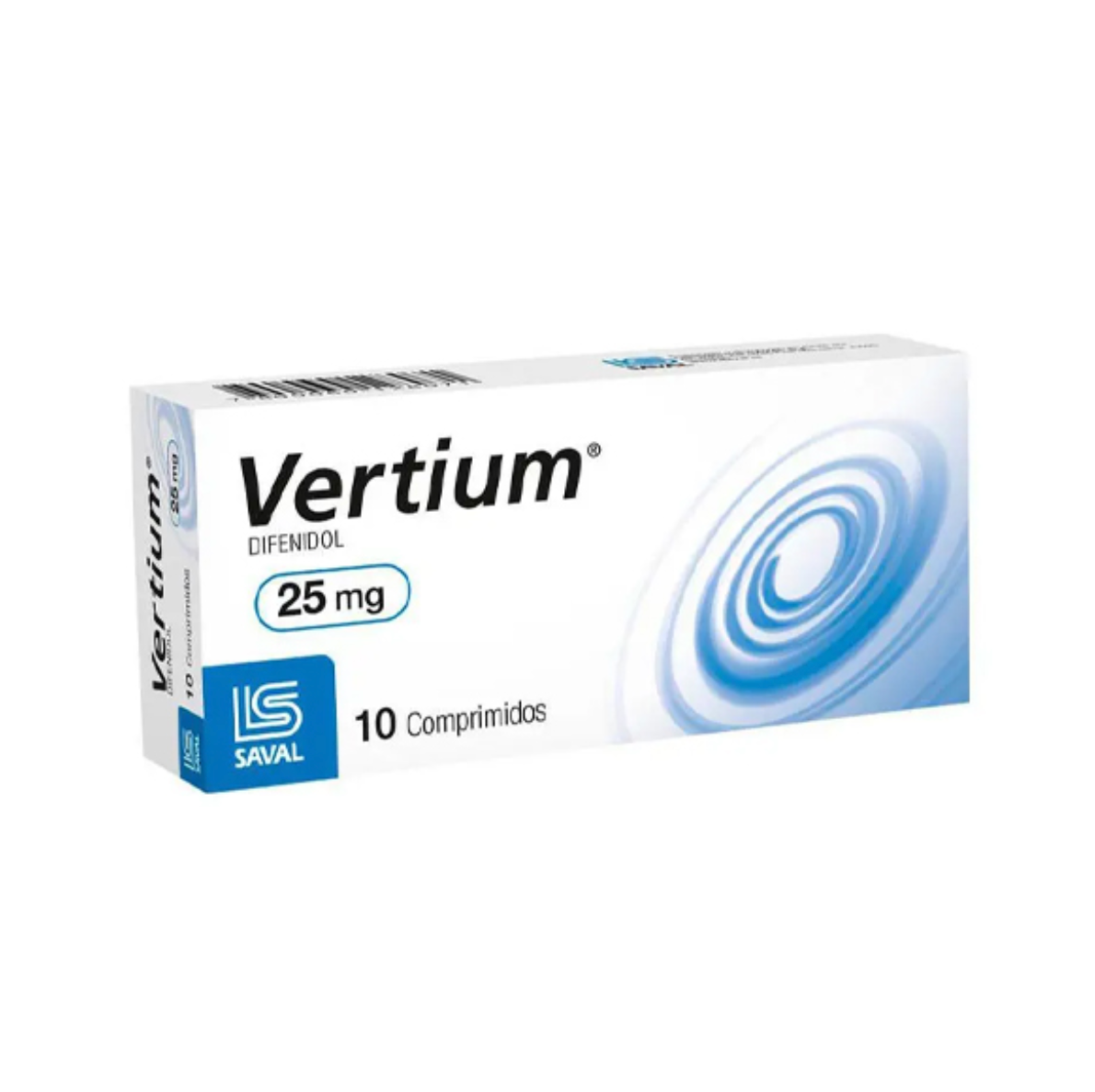 Vertium Comprimidos 25 mg x 10 (Difenidol)