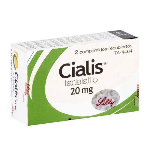 Cialis Comprimidos 20 mg x 2 (Tadalafilo)