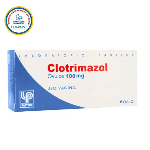 Clotrimazol Ovu 100 mg x 6 Past