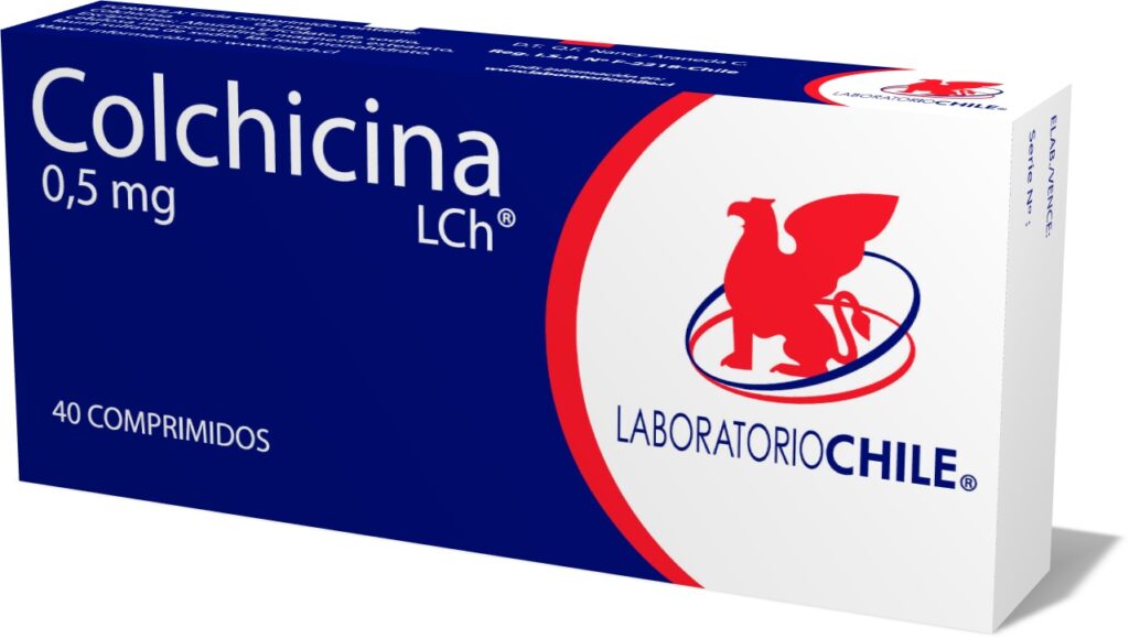 Colchicina Comprimidos 0,5 mg x 40 Chile