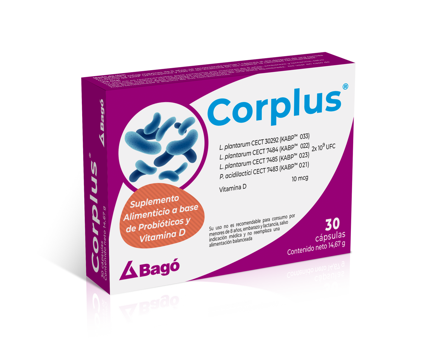 Corplus Cápsulas x 30 (Probioticos)