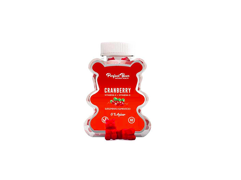 Cranberry Vitamina C Vitamina E Gomitas x 60 Unidades