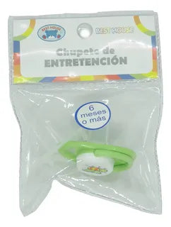 Chupete Entretenimiento Silicona C/Tapa Odont 0 A 6 Meses Bh (Chupetes)