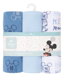 Bambino Mantitas x 3 Mickey (Ropa De Bebe)