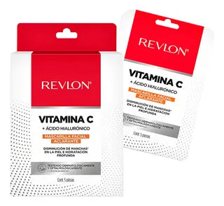 Revlon Mascarilla Facial Vitamina C x 5 Unidades