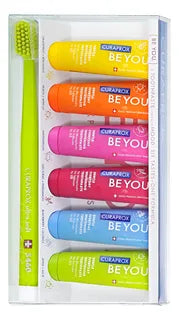 Curaprox You Set Cepillo 5460 + Cremas Dentales 10 ml x 6