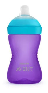 Avent Vaso Morado Boquilla Flexible x 300 ml